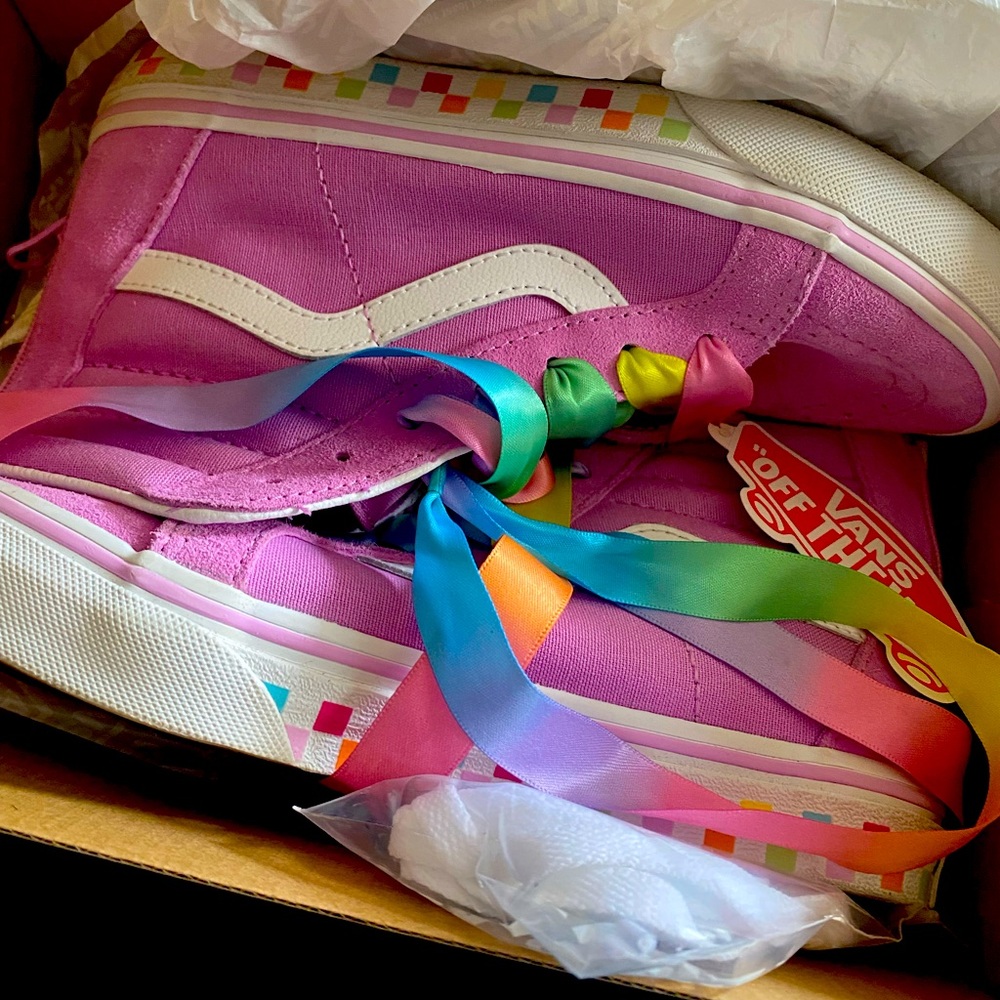 Wore once sneakers